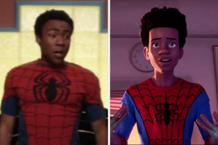 4. Miles Morales' appearance was influenced in part by Donald Glover, aka Childish Gambino.