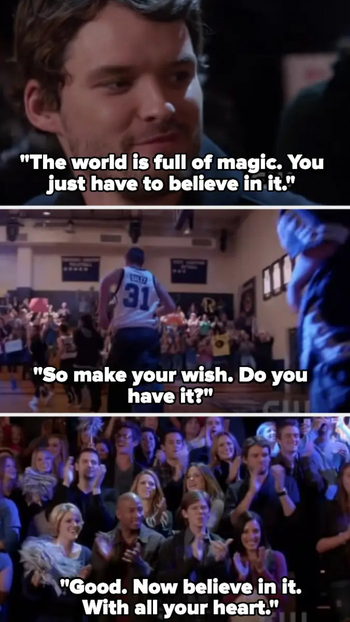 19. One Tree Hill ended with a callback to the Season 6 finale and a reminder of the show's message