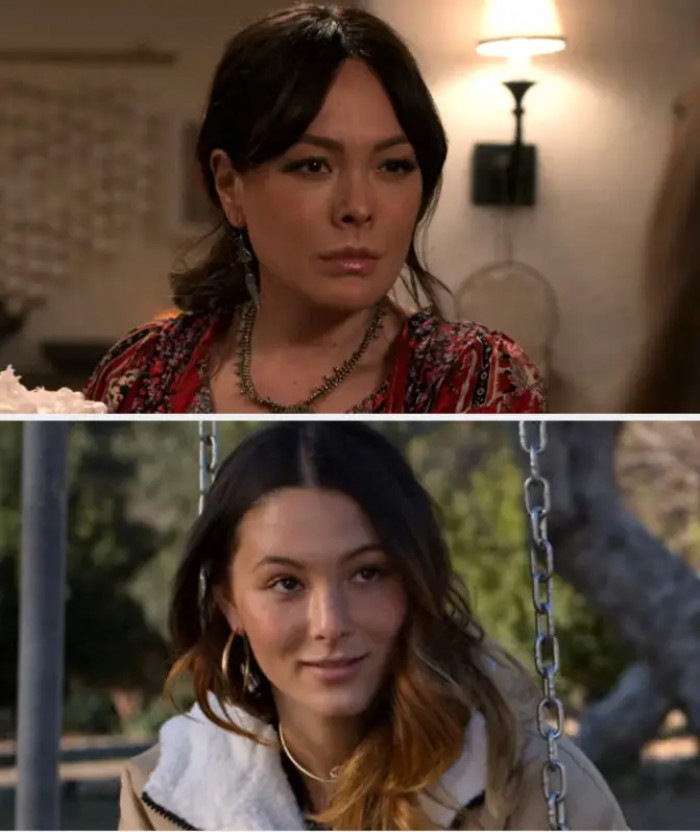 3. Lindsay Price as Sasha and Fivel Stewart as Izzie Taylor in Atypical