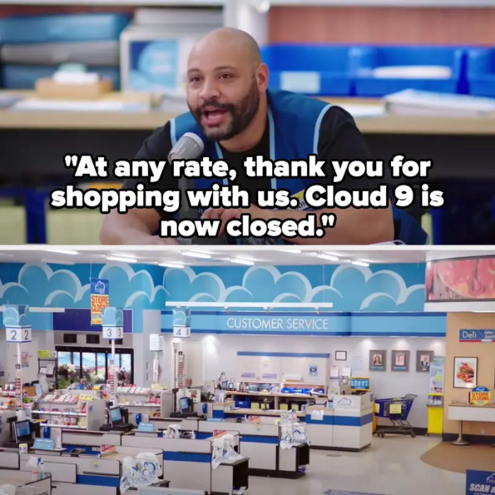 14. Superstore ended with a tribute to the store