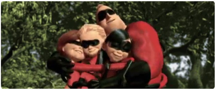 12. The Incredibles - This was the first Pixar film to be shot from a human's perspective.