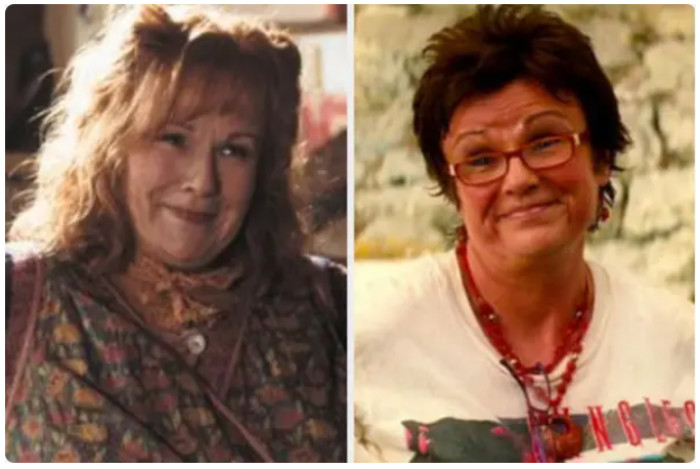 1. Julie Walters - Molly Weasley from the Harry Potter series and Rosie Mulligan from Mamma Mia!