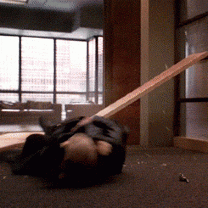 5. Angel: Funny scene of Spike and Angel fighting because Spike couldn't stop teasing Angel for becoming a puppet.