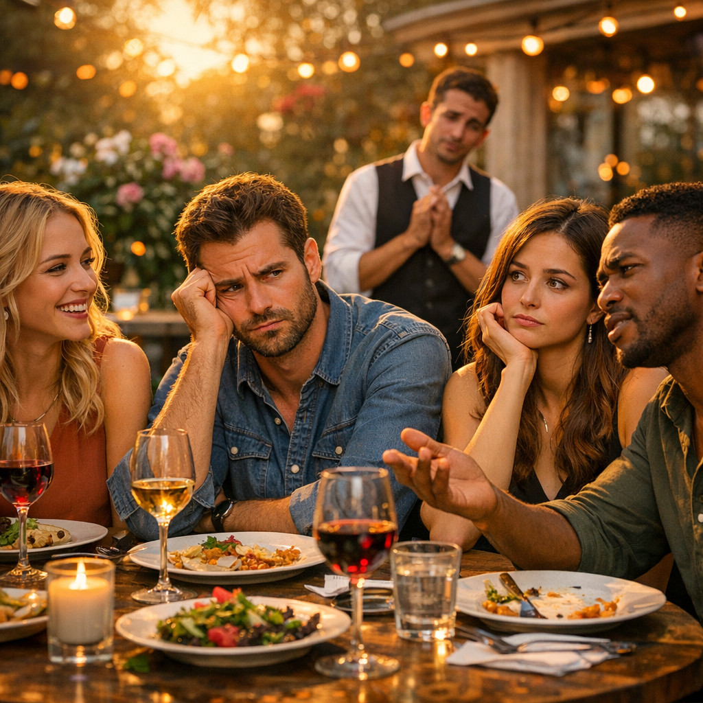 Refusing to Split Bill Fairly After Disastrous Dining Experience