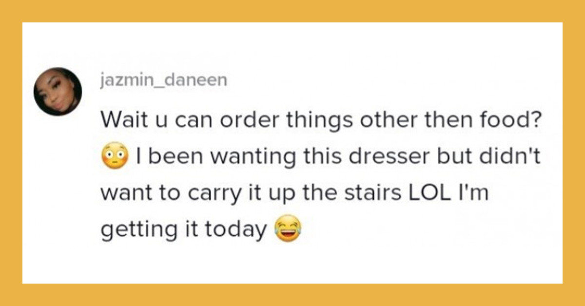 Customer Leaves DoorDash Driver In Disbelief After Ordering A 55" flat-screen TV