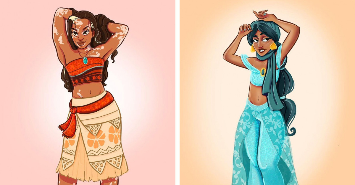 21 Photos Of Our Favorite Disney Princesses Reimagined With Various Body Shapes, And They Are Gorgeous