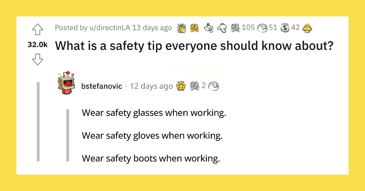 40 Basic Safety Tips Everyone Should Know