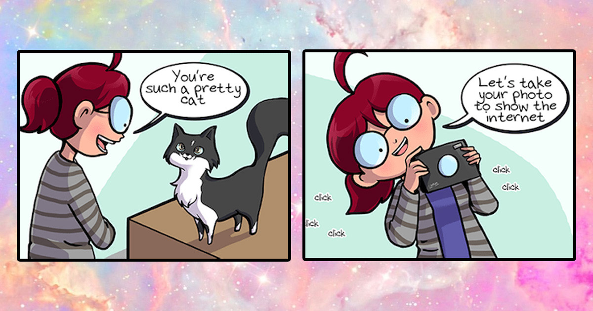 Artist Sums Up Life With Cats In These Hysterical But Purr-fect Comics