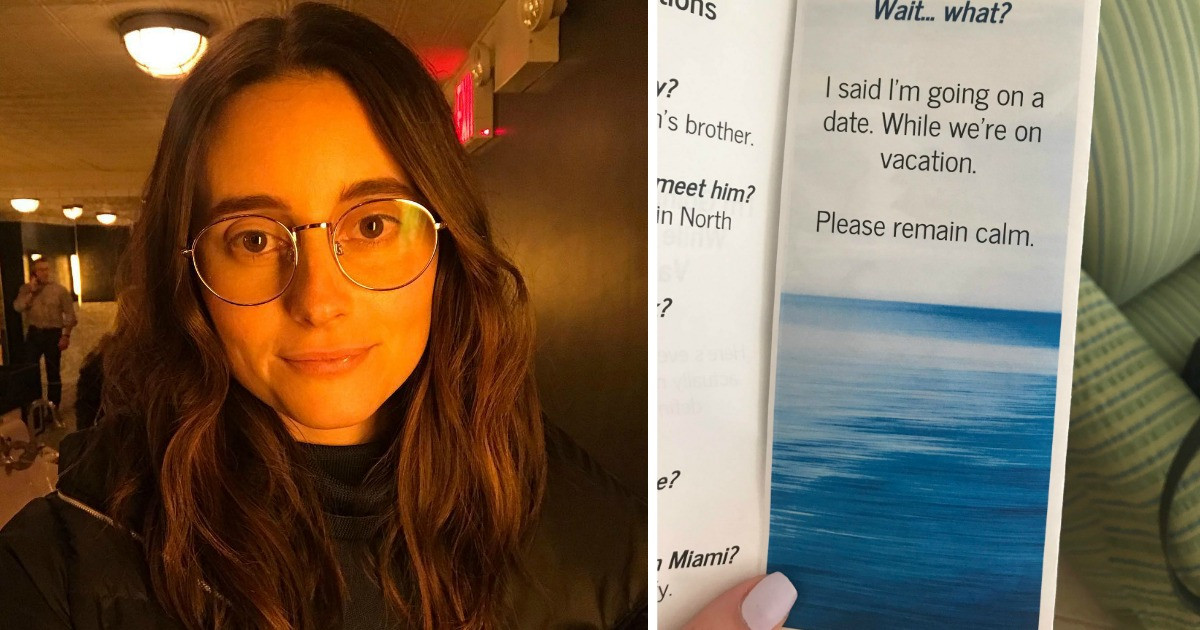 Woman Writes Info Pamphlet For Her Family After Organizing Date On A Family Vacation