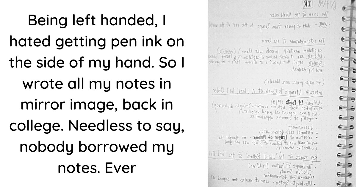 It's International LeftHanders Day And These Photos Explain The