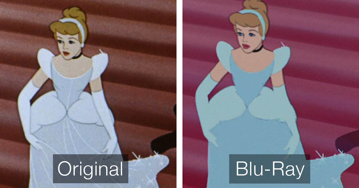 Pictures That Prove Disney Has Ruined Cinderella With It's Blu-Ray Version