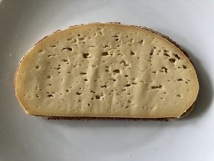 3. This Cheese Was Made For This Slice Of Bread