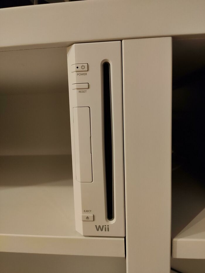 16. My Wii On My New TV Stand