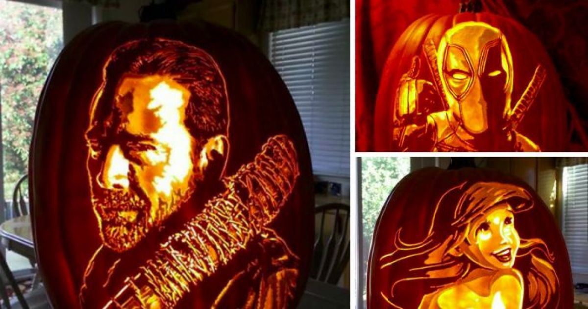 10+ Incredible Pop Culture Pumpkin Carvings That Will Blow Your Mind