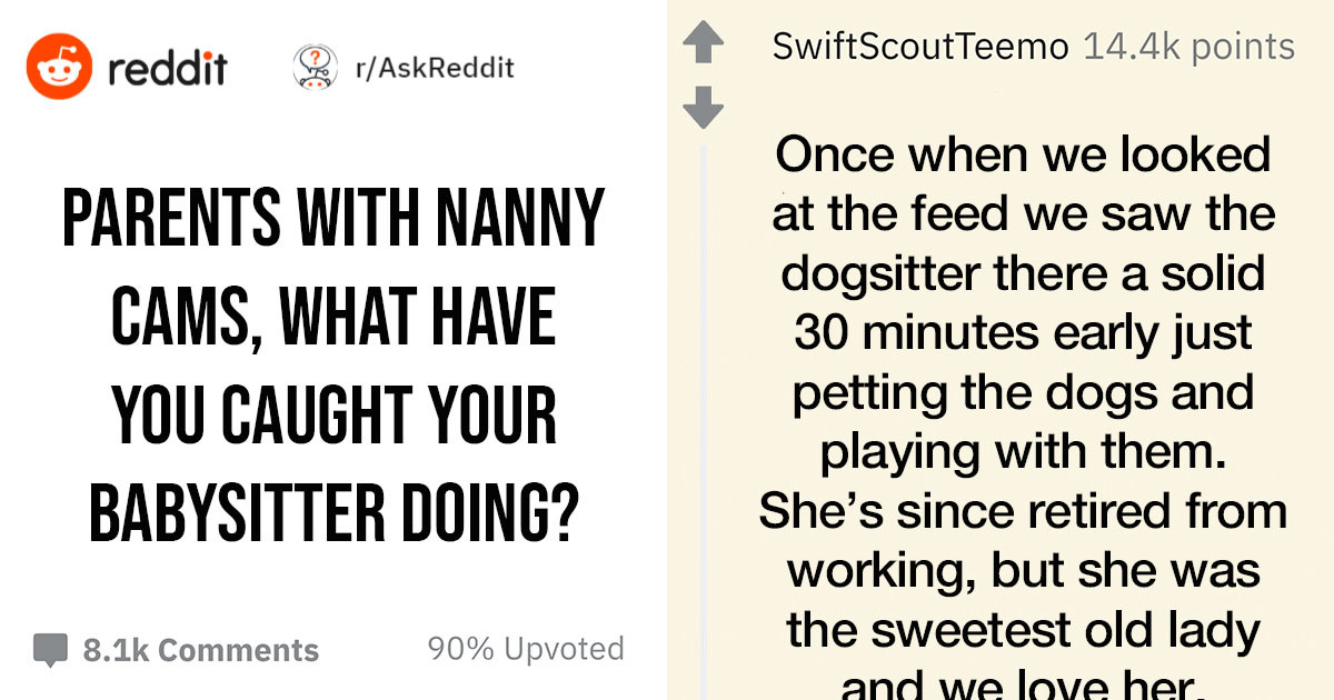 Nanny Cam Stories That Aren't What You Would've Expected To Find, Instead They're Wholesome and Heartwarming