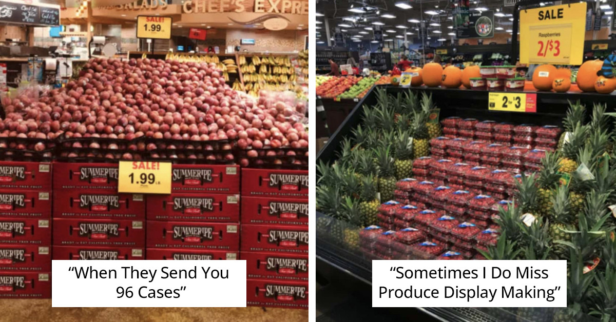 Produce Managers Are Sharing Their Favorite Most Satisfying Produce Displays In This Online Group