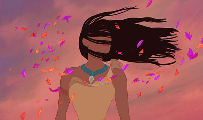 Pocahontas in the wind