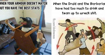 19 Funny Memes That Are Sure To Be Enjoyed By Both Dungeon And Dragons And Dice Fans Alike