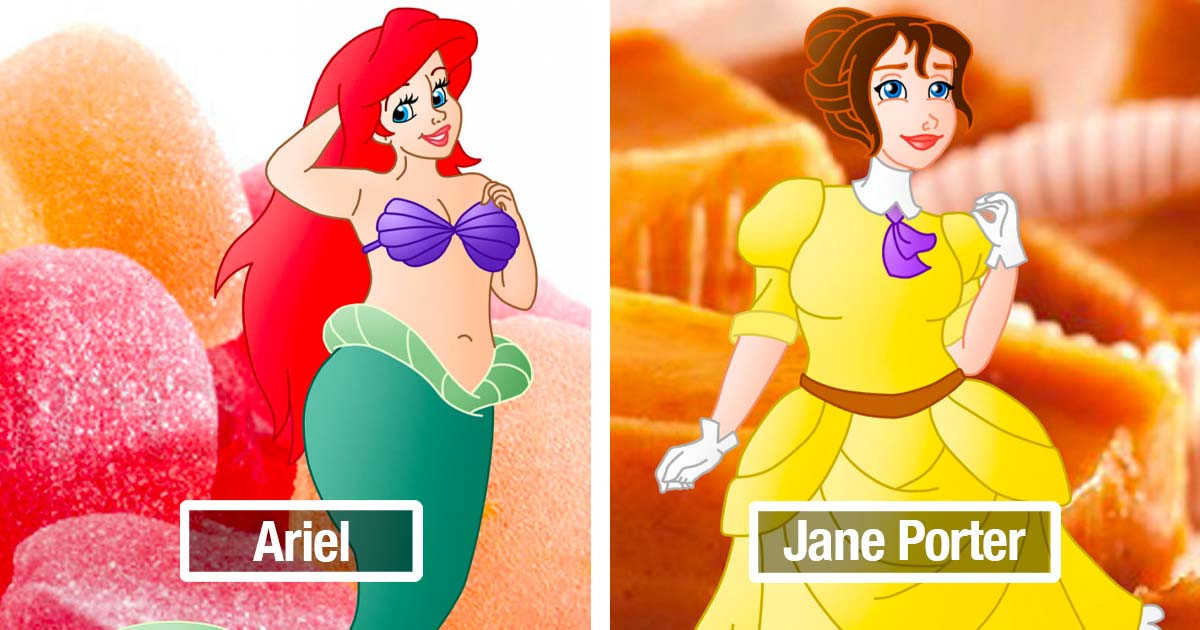 Disney Fan Illustrates Realistic Disney Characters With More Junk In Their Trunk