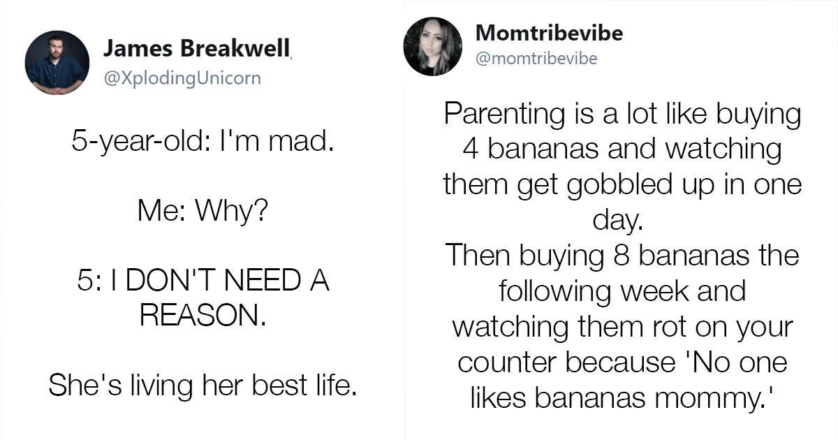 Totally Honest But Really Funny Tweets About Parenting