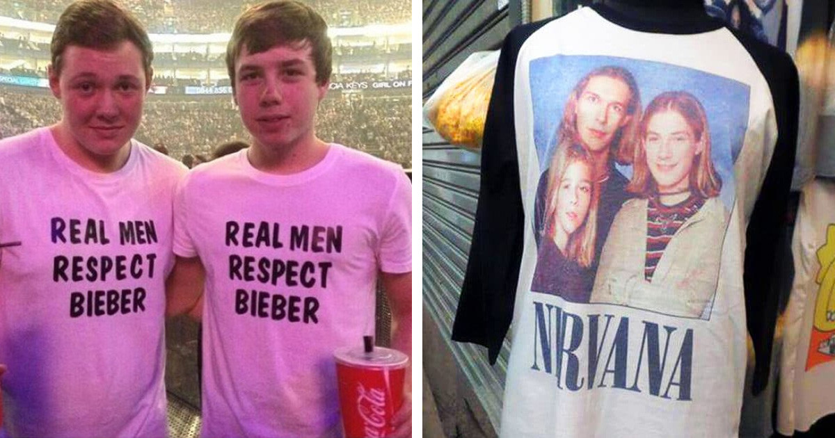 Extremely Embarrassing T-Shirt Fails That Will Make You Laugh and Cringe