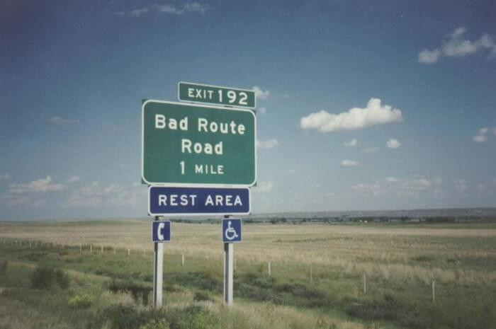 8. Bad Route Road, Montana, USA