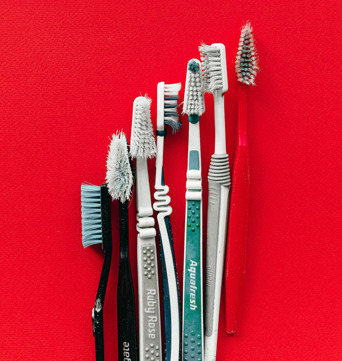 25. The function of an old toothbrush