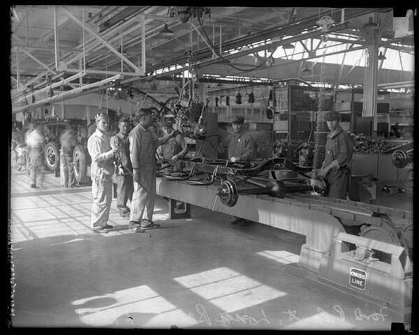 28. The first car factory in the United States for Ford (1926).