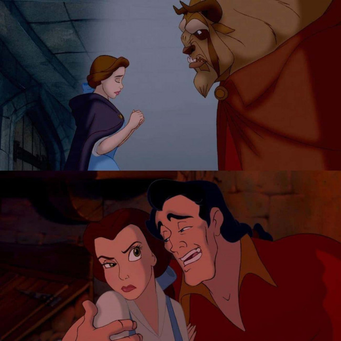14. Belle Preferred To Be Locked Up Than To Be With Gaston