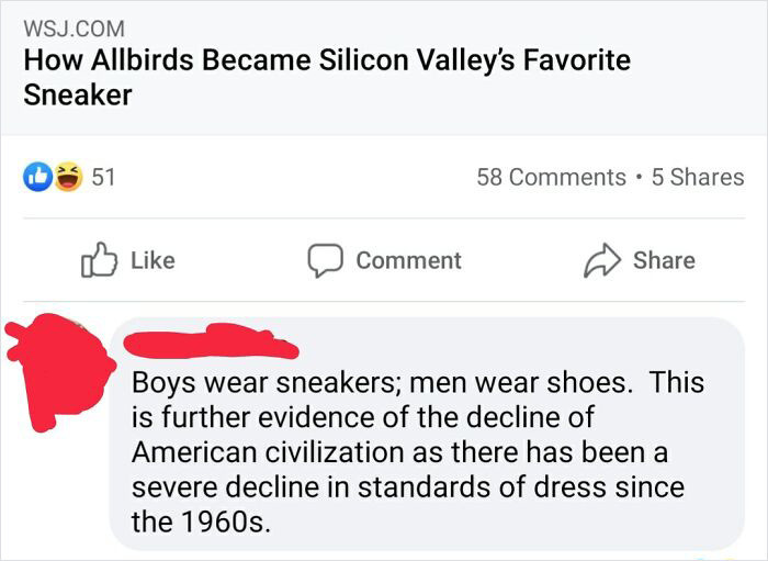 4. Imagine Gatekeeping Shoes As A Sign Of Masculinity