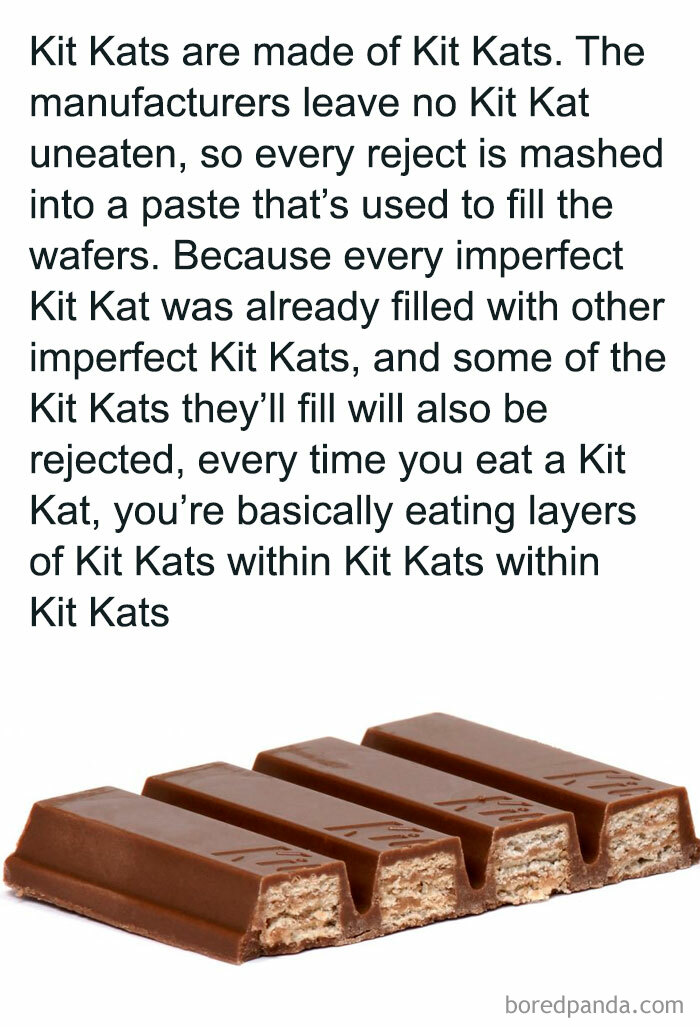 16. The kit kat theory