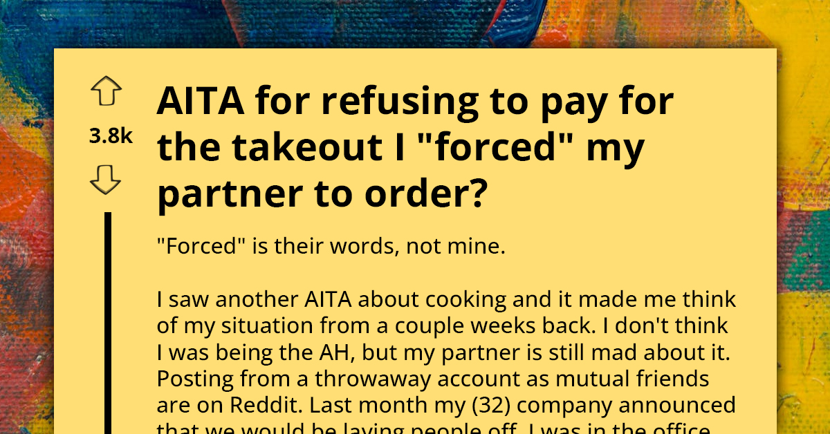 Redditor Crushed As Selfish Partner Throws A Fit For Not Being Served