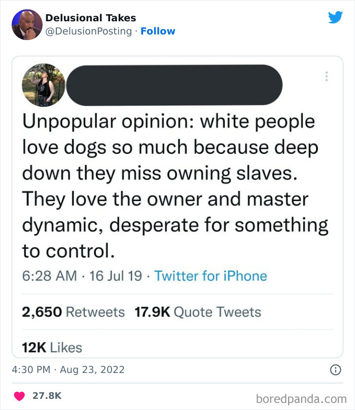 14. And why do non-white people love pets?
