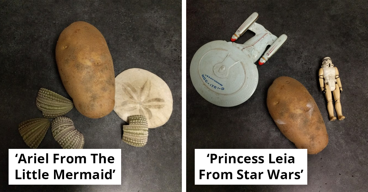 Disney Princesses Transformed Into Potatoes With "Uncanny Resemblance"