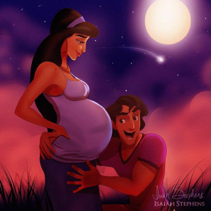 4. Aladdin and Jasmine