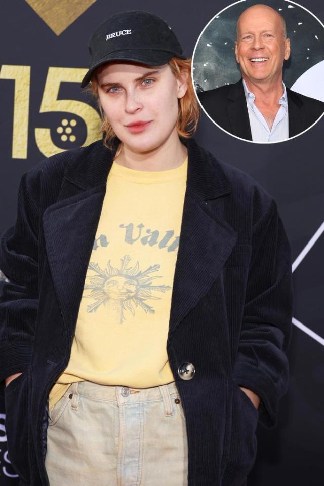Tallulah Willis Pays Tribute To Bruce On The Red Carpet Amid Family ...