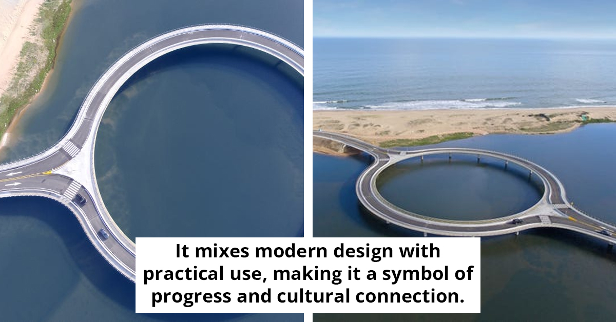 Uruguay's Unusual Circular Bridge Was Designed for Two Specific Purposes