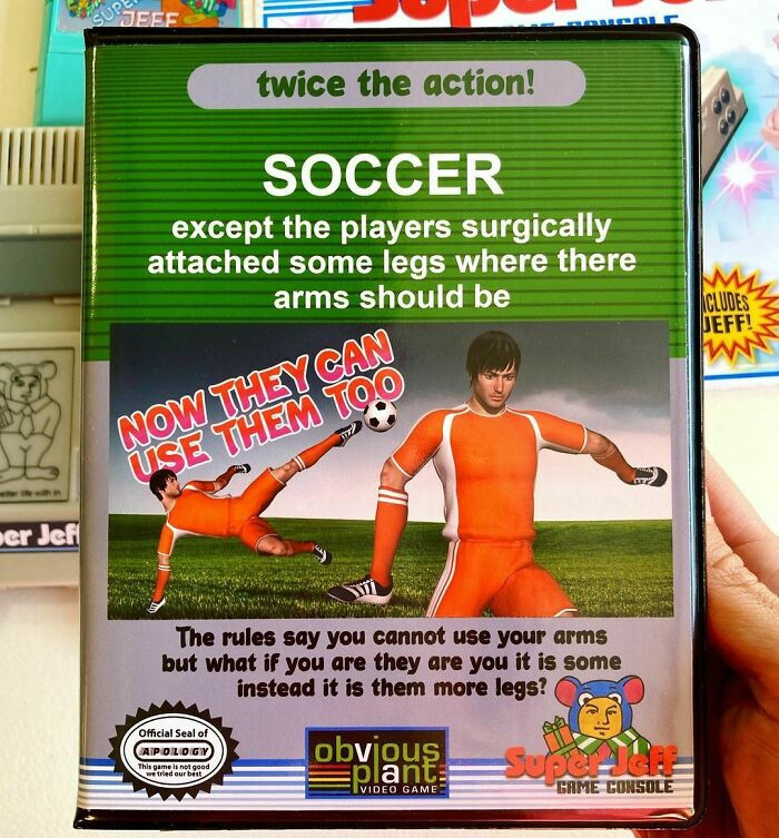 11. Soccer- twice the action!
