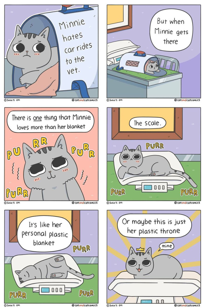 30 Wholesome Comics Showing The Funny Realities of Living With A Cat ...