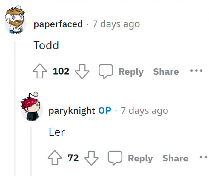 27. Todd[ler]