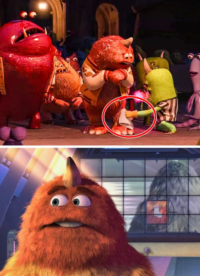3. One of the monsters in Monsters Inc., George Sanderson is actually a cheater who's been punished by the CDA multiple times.