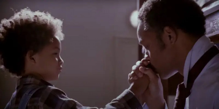 17. Jaden and Will Smith in The Pursuit Of Happyness