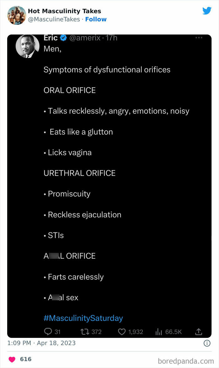 38. Symptoms of dysfunctional orifices