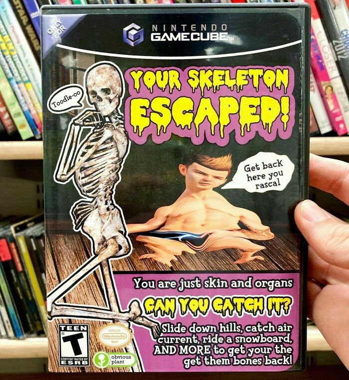 4. Your skeleton escaped