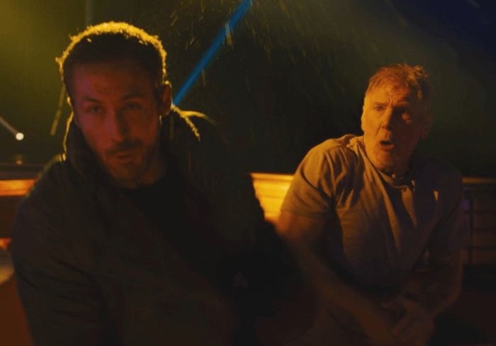 4. While filming a fight scene for 'Blade Runner 2049' (2017), Harrison Ford accidentally punched Ryan Gosling in the face.