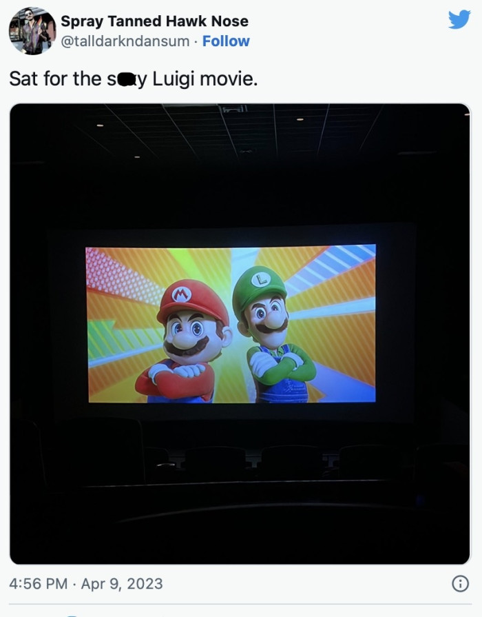 It’s all about Luigi now. Who’s Mario again?
