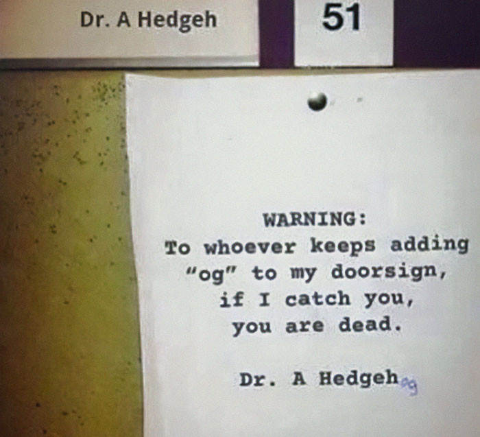 26. The prankster must have been delighted by this