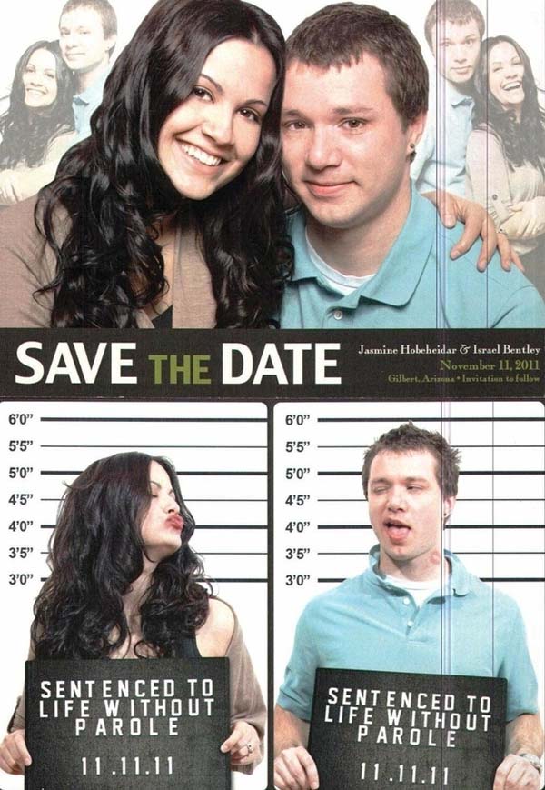 6. Find a way to make a movie-themed save-the-date and this is awesome