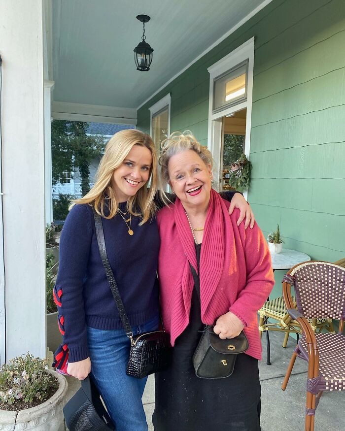 21. Reese Witherspoon And Her Mother Betty Reese