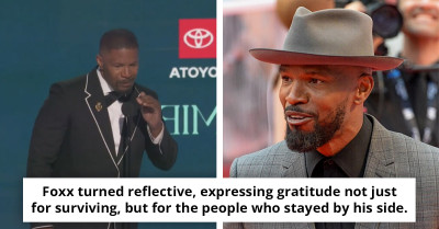 Jamie Foxx Tearfully Thanks God for a Second Chance at BET Awards